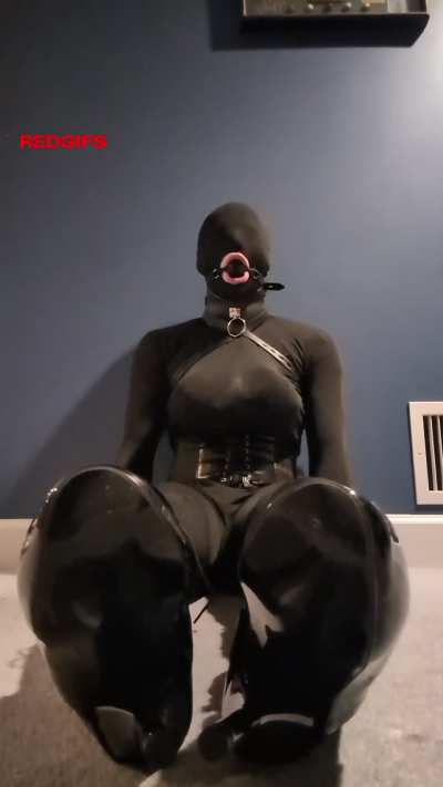 Penis ball gag and ballet boots may be my favorite