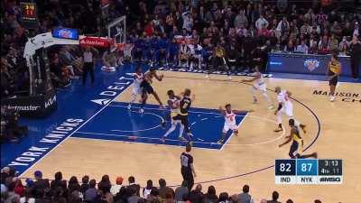 [Highlight] The Knicks defense is smothering in crunch time.