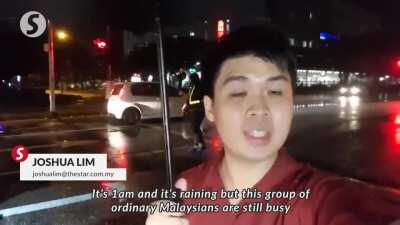 A few ordinary civilians called 