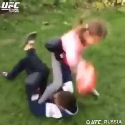 You should've listened to mama and never hit a girl