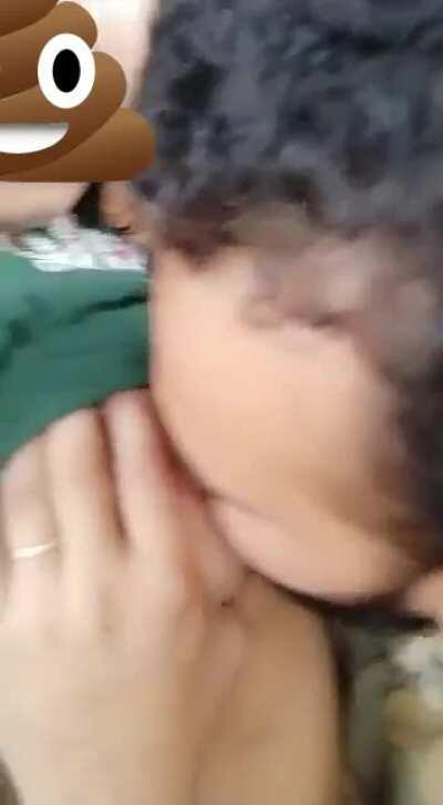 India teen boobs sucking!!