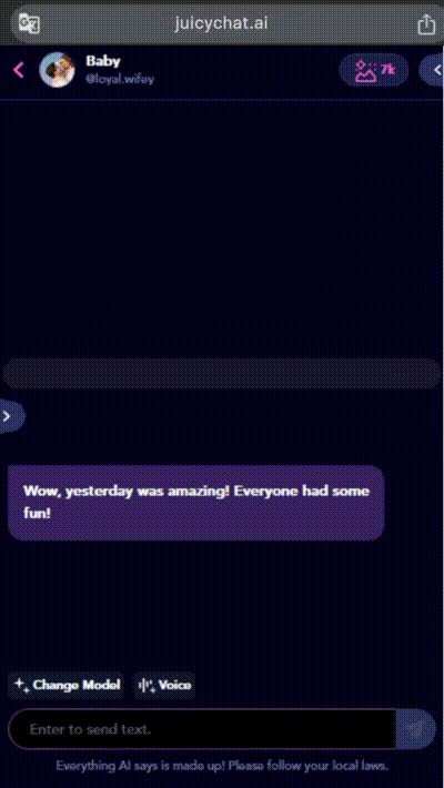 It's your job to fluff the bull [JuicyChat AI]