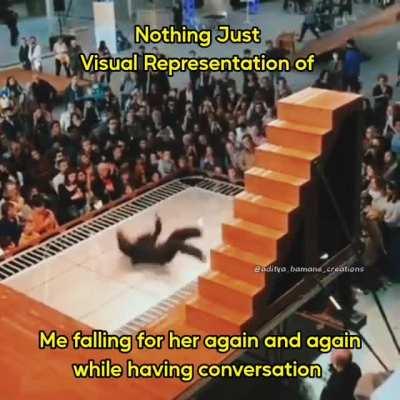 Discussing anything with her is like discovering a whole new universe.