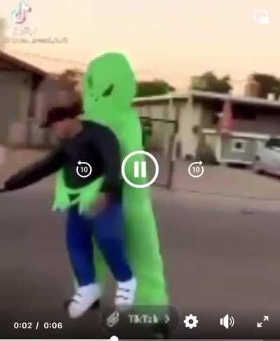 Halloween costume or what 😱