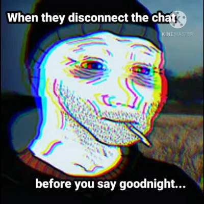 Was hit with that post discord depression...