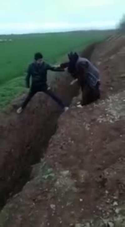 if not funny, it is strange for sure