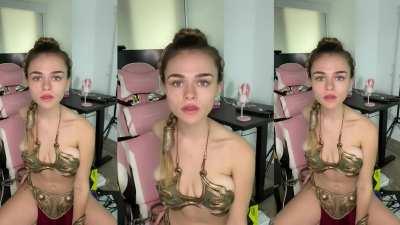 Princess Leia Split Screen Porn TikTok