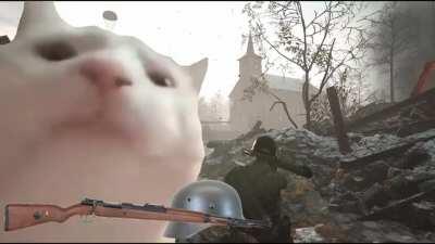 German soldier ready to go home from front line to find their fair maiden Erika