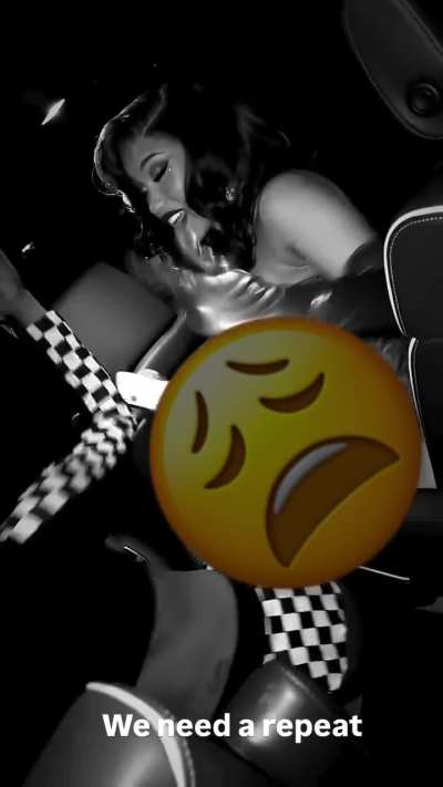 I love to see Cardi hype!