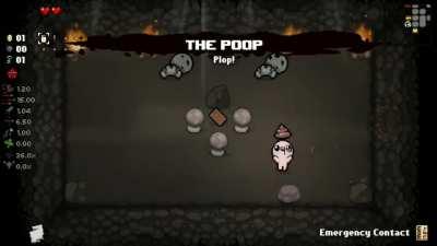 I forgot I was playing Tainted Isaac 💀