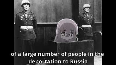 Heartwarming moment as a Russian soldier is convicted for warcrimes and her role in the RU-UA war. (International Criminal Court - 2025, 1 year after Ukranian victory)