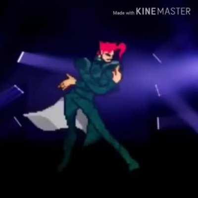 Kakyoin goes rero rero