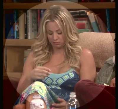 Penny drops her popcorn tbbt blooper.