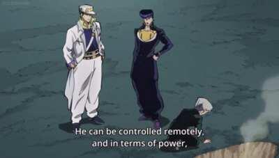 Jotaro but he hasn’t matured since part 3