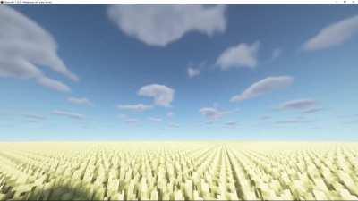 Portal 2 End scene but it's in Minecraft.