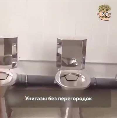 the faucet is at the end