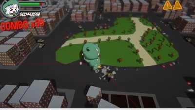 My Gawrzilla game is complete! It still needs minor stuff but it has NUKES so it's pretty much done