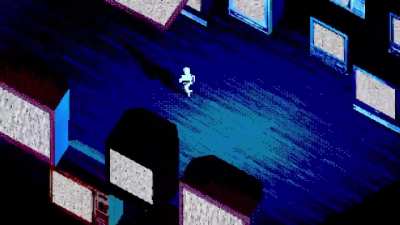 Chiaroscuro, an isometric horror world