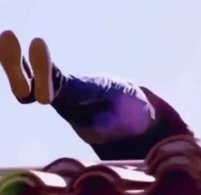 Me listening to garden shed :