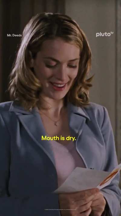 This scene from Mr. Deeds loops in my head daily