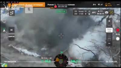 Ukraine's 59th Assault Brigade UAV pilots helped defend against Russian infantry attacks, both during the day and night, using a combination of munition drops and FPV strike drones. [Four videos, merged; UADA2 quick edit] Published February 7th - 9th, 202