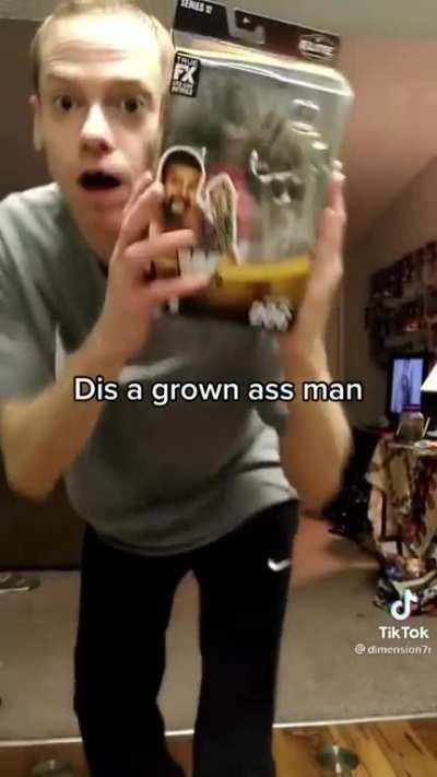 I've never seen a grown man gone brazy over a toy before