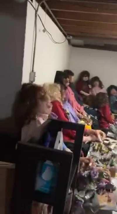 My friend and his girlfriend came across this in somebody’s house