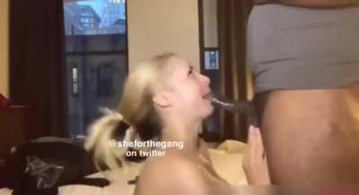 Mom sucking off bully 