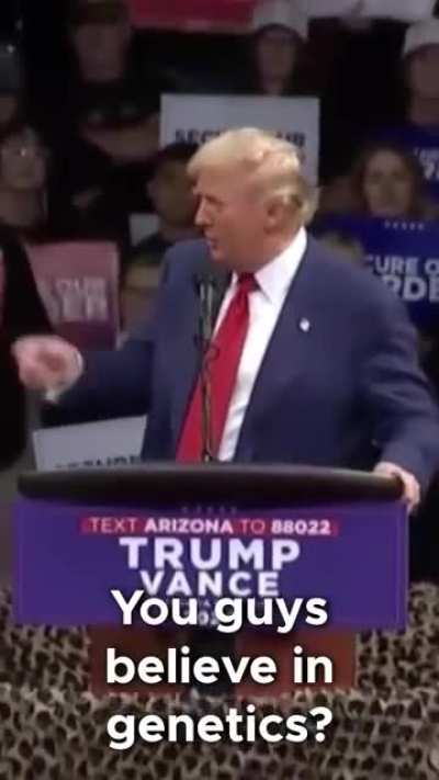 Do you believe in genes? Do you guys believe in genetics?