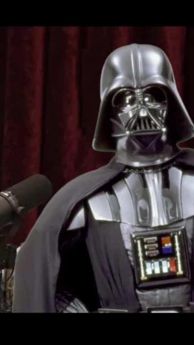 Joe rogan talks to darth vader about obi-wan and the high ground