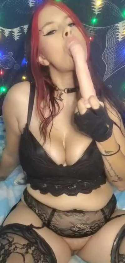Can I gag on your cock?