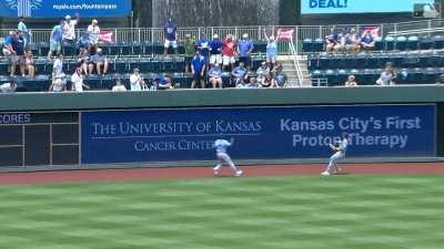 Woman and her family got ejected in the first game of the doubleheader for this catch