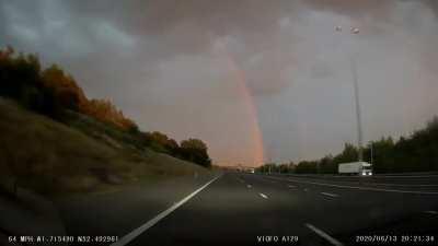 2020 decides it's going to try a rainbow (Midlands, UK)
