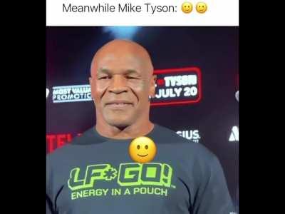 Mike just happy to be there