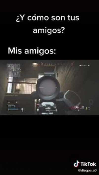 Alguna vez jugamos con alguien haci xd