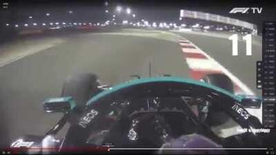 I guess track limits really are just a state of mind to Mercedes...