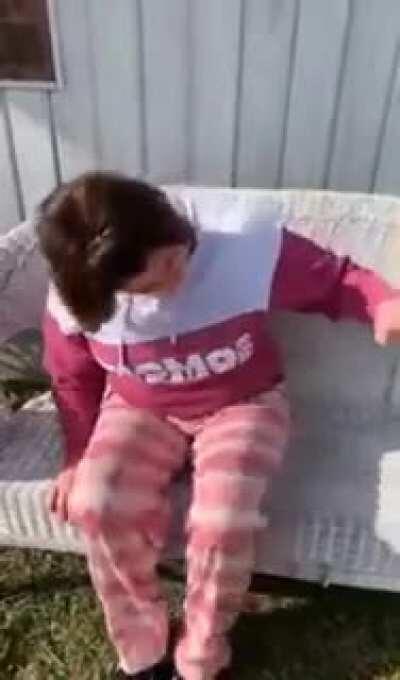 Karen fakes having a seizure to spread anti covid vax propaganda