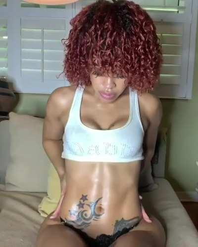 Redbone needs help with the lotion