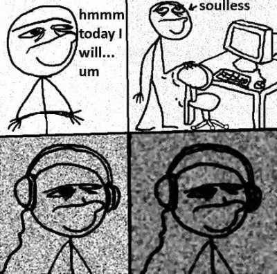 depressing. slightly horror. some writing. artist: unknown. genre: no idea