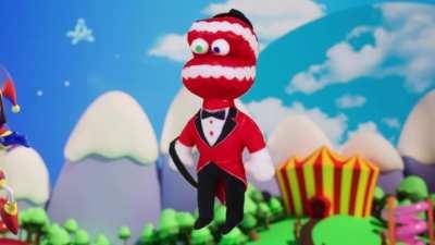 Meme: Caine turning into a rip-off plushie but I put the gangsta’s paradise choir over it