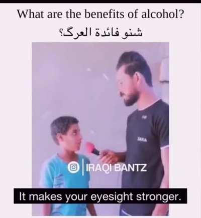 Least drunk Iraqi kid