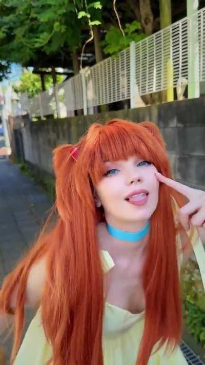 Asuka video cosplay