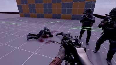 SWAT Death Animations and Interrupting Death Animations (Uploaded without black bars)