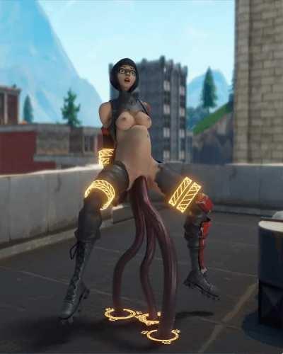 Getting well stretched ATWT on the rooftop