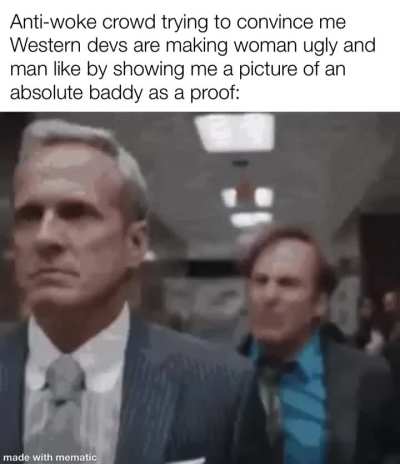 Fellas, is it woke to be attracted to women?