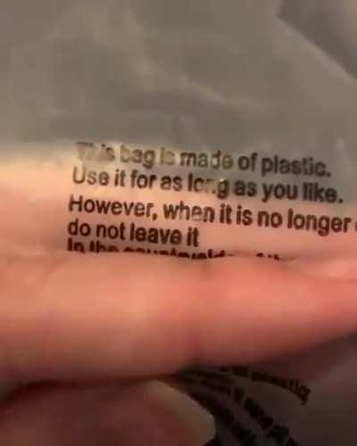 One bag to rule them all