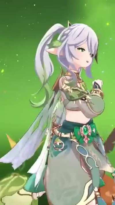 that green Aranara got some moves tho [Non-OC but Idk who made it, sorry for not having the sauce]