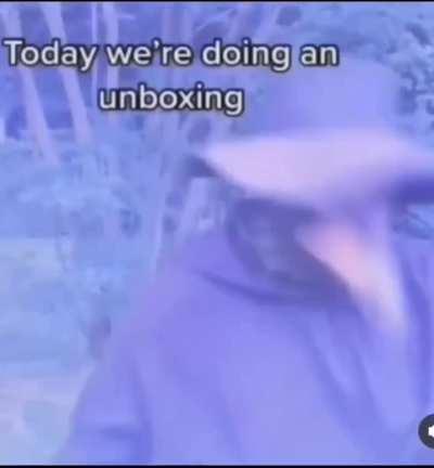 Bro is unboxing grandpa 