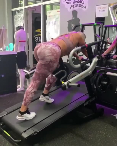 At the gym getting right