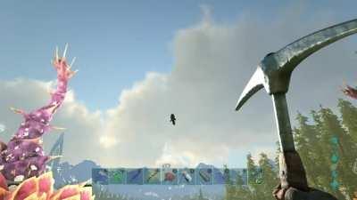 I think I just saw an angel, holy coelcanth ascends to the heavens